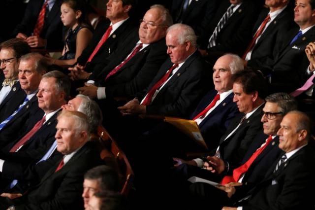 Rough start for U.S. Republicans on first day of Trump-era Congress