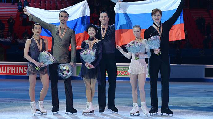 Russian Pair Wins Gold in European Skating Championship