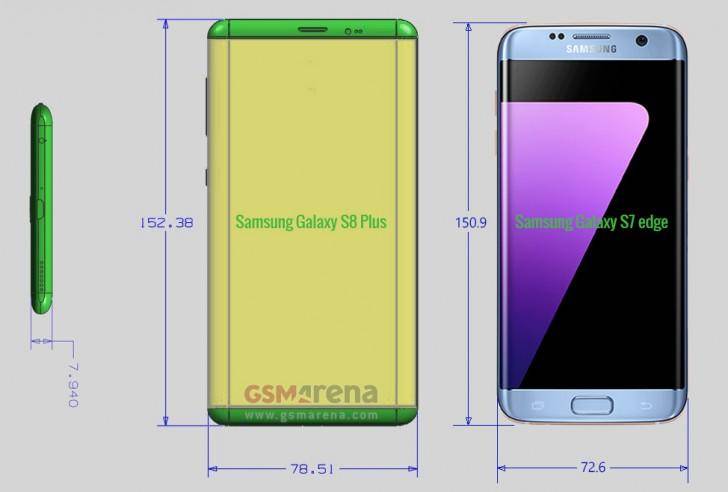 Samsung Galaxy S8: Device Measurements Leaked, Rumored To Launch On April 15