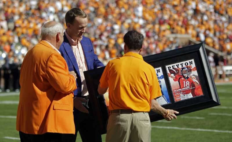 Tennessee hires firm for AD search, Peyton Manning on search committee