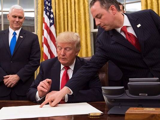Trump begins with action on Obamacare, regulation freeze and confirmations