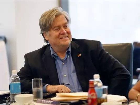 Trump echoes Bannon, saying media is opposition party in many ways