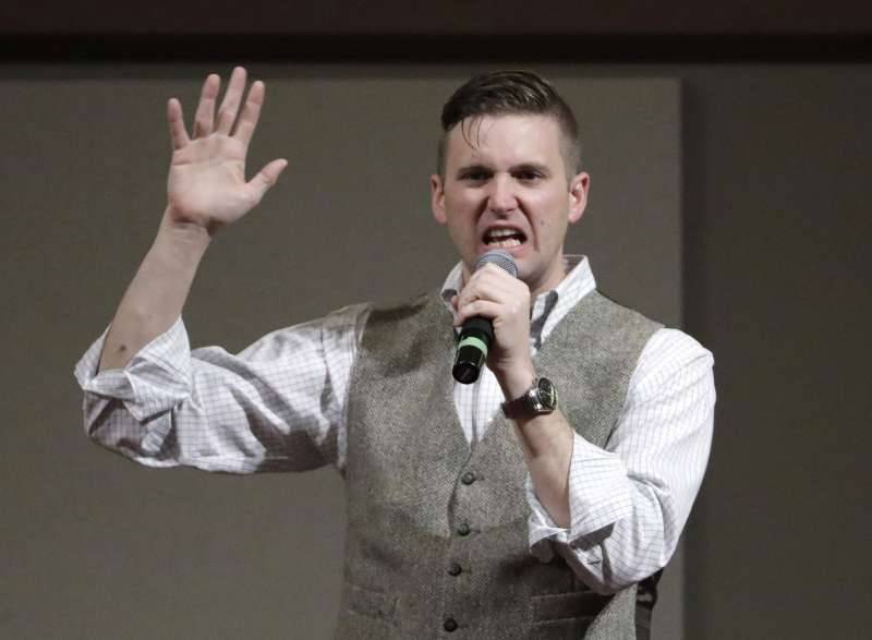 White nationalist Richard Spencer punched during D.C. protests
