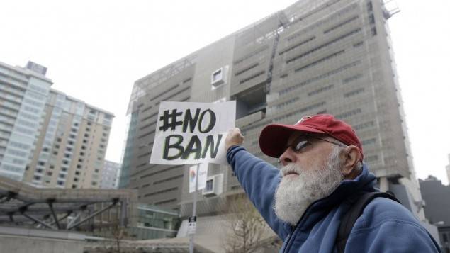 Federal appeals court skeptical of Trump’s travel ban