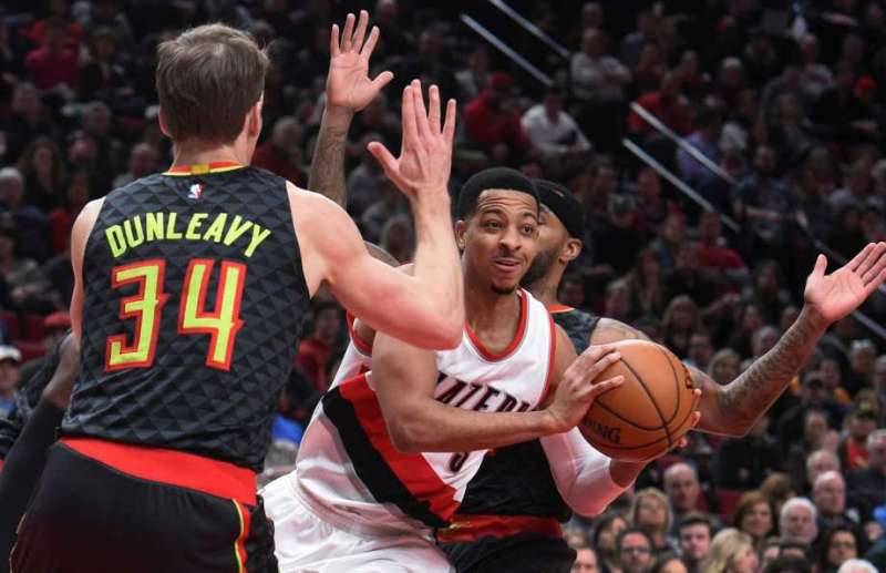 Hawks prevail 109-104 over Trail Blazers in overtime