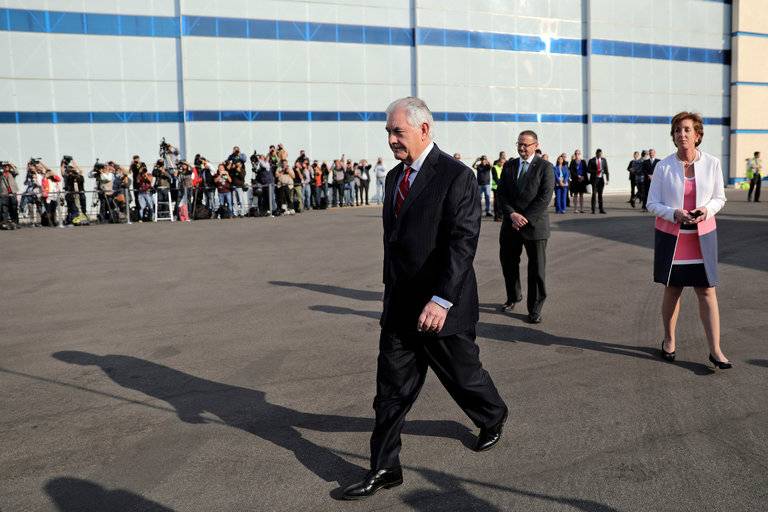 Rex Tillerson Arrives in Mexico Facing Twin Threats to Relations