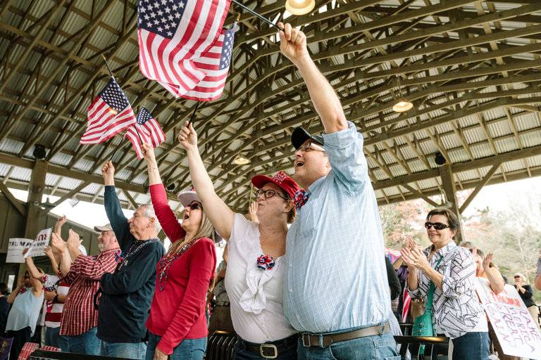 Trump Fans Rally Across the Nation to Support the President