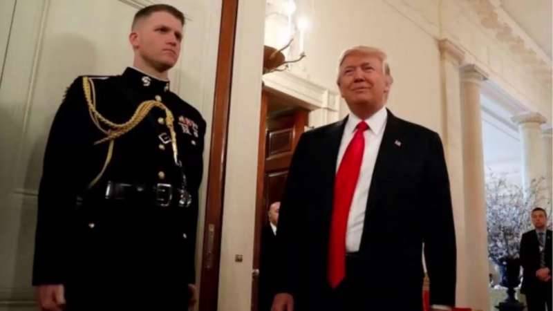 Trump lays out hike in military spending