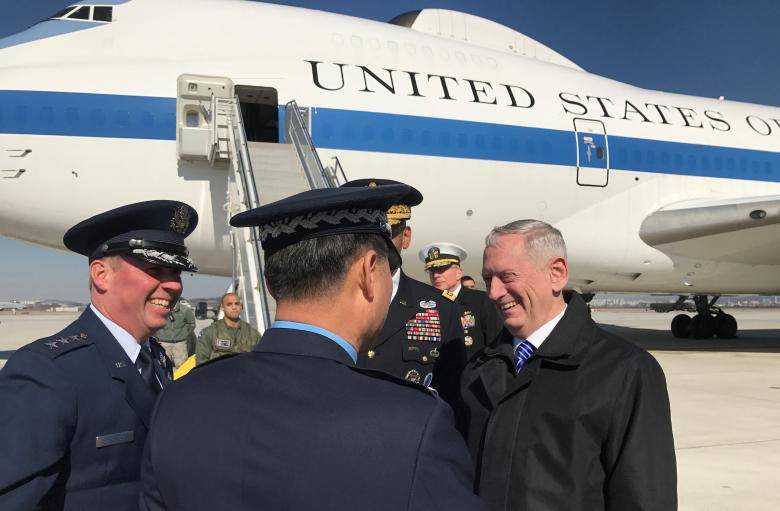 Trump’s defense chief, in Seoul, takes stock of North Korea threat