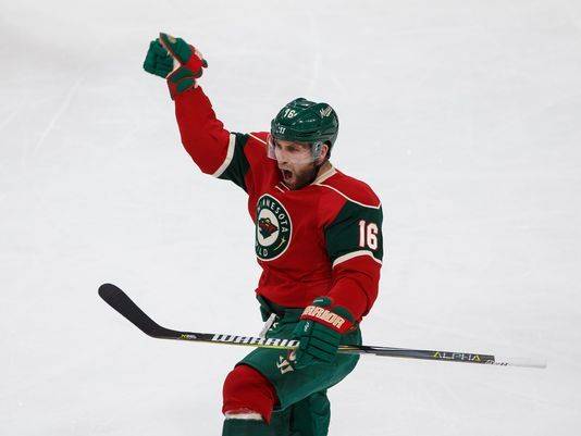 Wild win after two forwards diagnosed with mumps