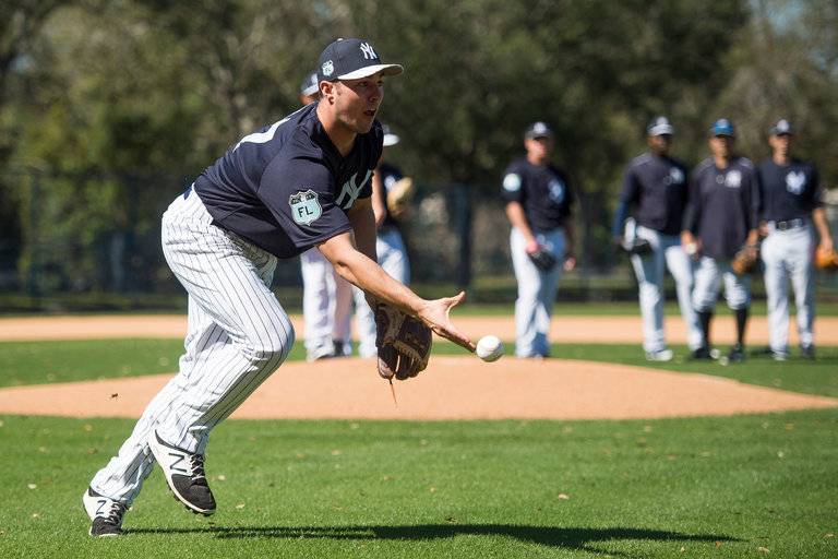 Yankees Pitchers Get Reacquainted With Balls in Play