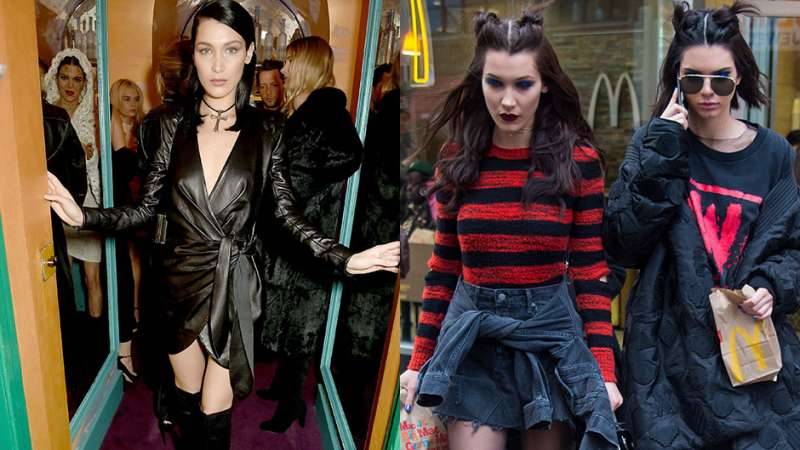 Are Bella and Kendall Bringing Goth Back Into Fashion?