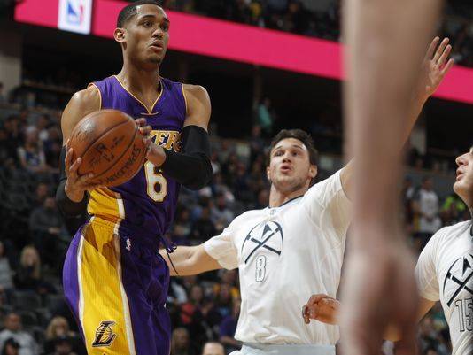 Barton, Murray each score 22, Nuggets beat Lakers 129-101