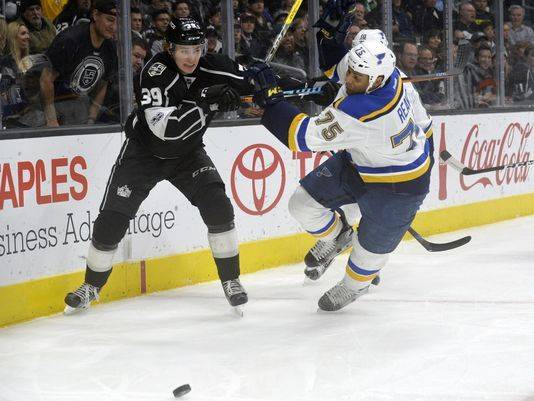 Blues hold off Kings in pivotal West playoff battle