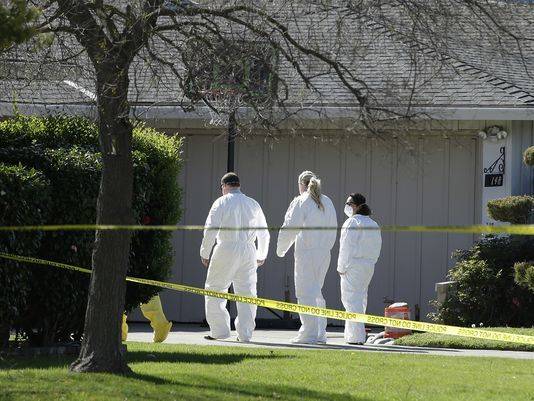 California slaying victims are mom, 2 kids and another woman