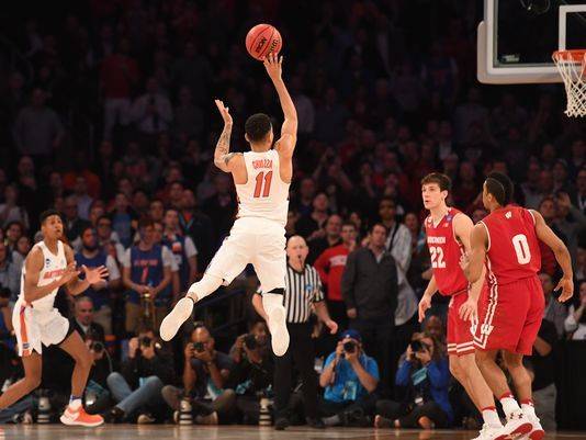Florida on to Elite Eight after buzzer-beating three stuns Wisconsin
