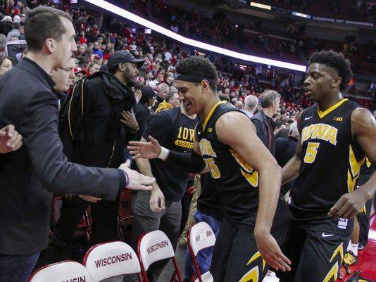 No. 21 Wisconsin sloppy down the stretch as Iowa pulls off stunner