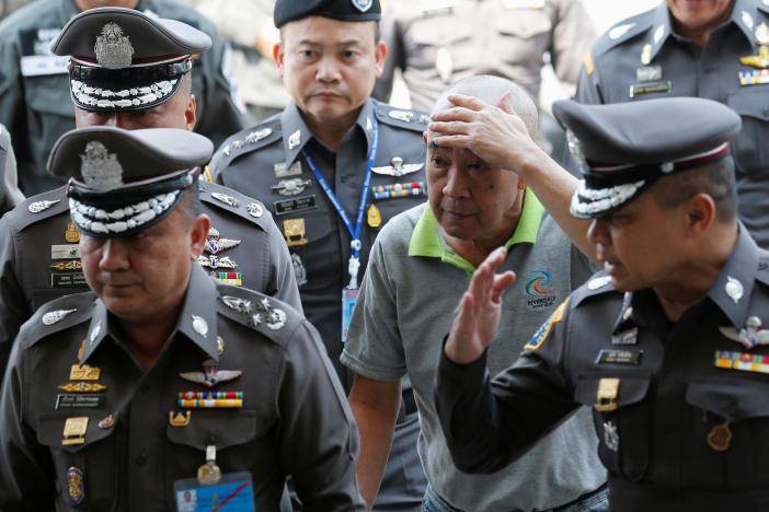 Sacked Thai palace aide appears to face charges