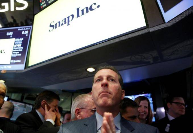 Snap perks up after initial rush of short sellers