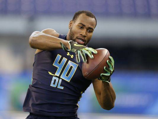 Temple Haason Reddick enjoying the ride to NFL draft