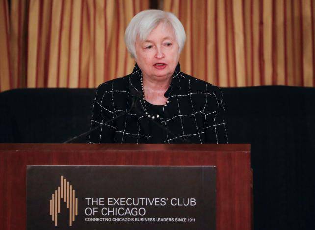 Yellen points to March rate hike as Fed signals end of easy money