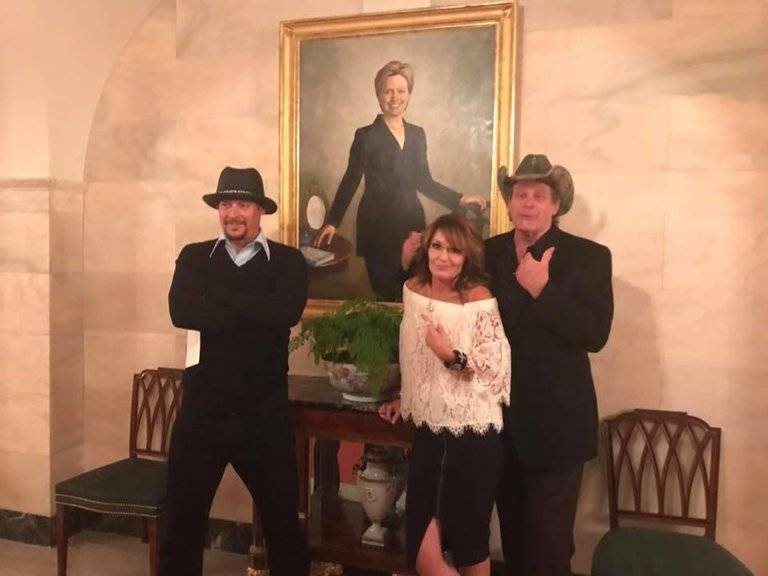 4 Hours at the White House With Ted Nugent, Sarah Palin and Kid Rock