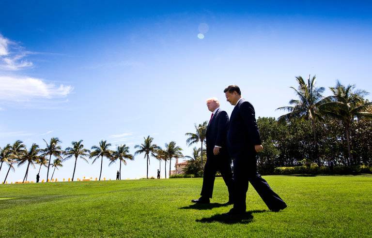 Airstrike in Syria Overshadows Meeting Between Trump and Xi