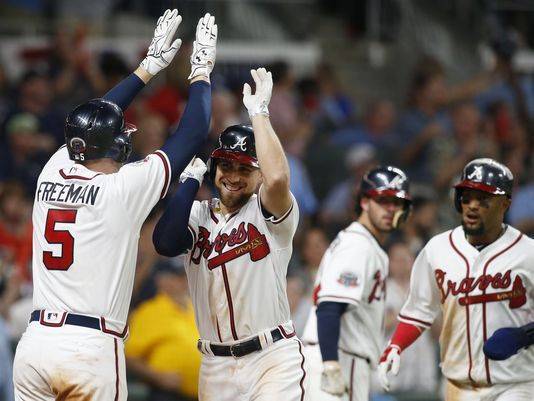 Braves victorious over Padres in first game at new stadium