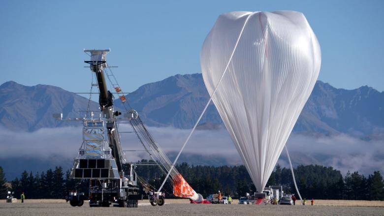 Eighth time lucky NASA launches super balloon to collect near space data