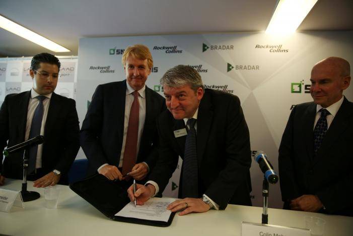 Embraer, Rockwell Collins to combine products for defense sales