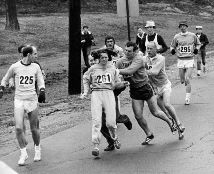 First Woman to Enter Boston Marathon Runs It Again, 50 Years Later