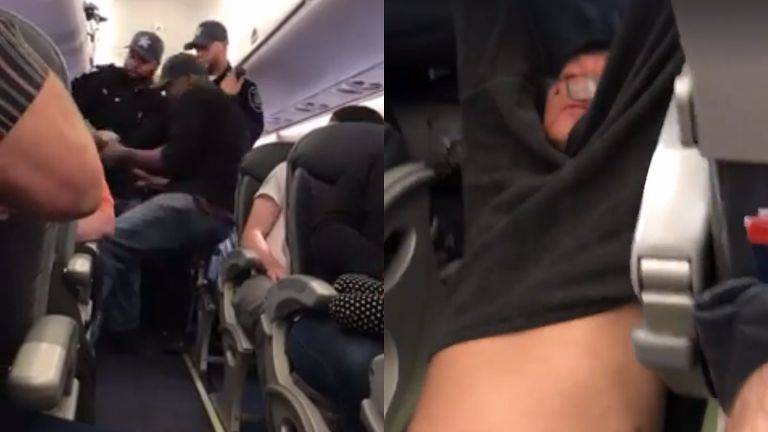 Passenger dragged off overbooked United flight