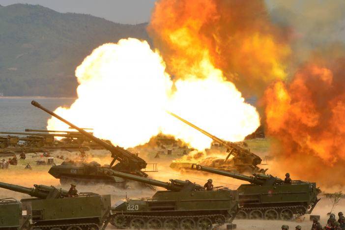 South Korea, U.S. warn of punishment for North Korea, U.S. stresses sanctions