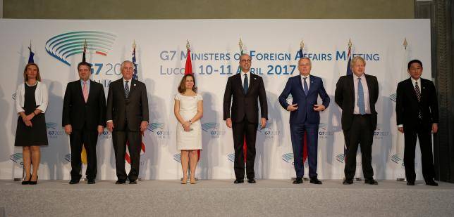 Tillerson carries Syria stance to Moscow as Trump assumes West leadership