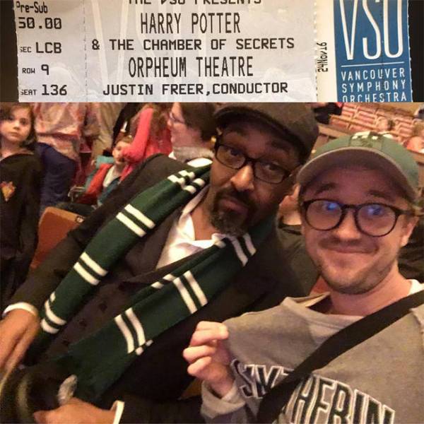 Tom Felton Goes Incognito Among All the Muggles at Harry Potter Concert Screening