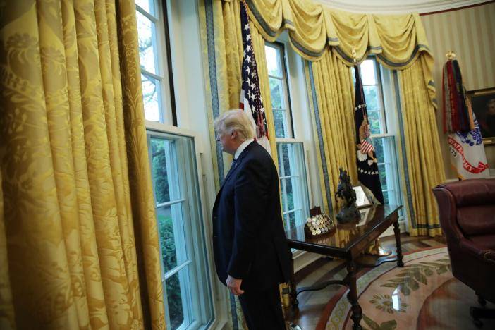 Trump says major, major conflict with North Korea possible, but seeks diplomacy