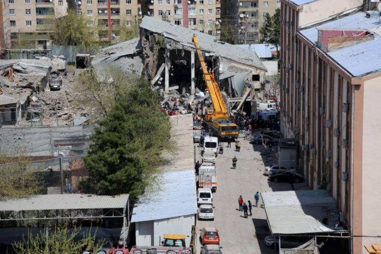 Turkish interior minister says Diyarbakir blast was terrorist attack
