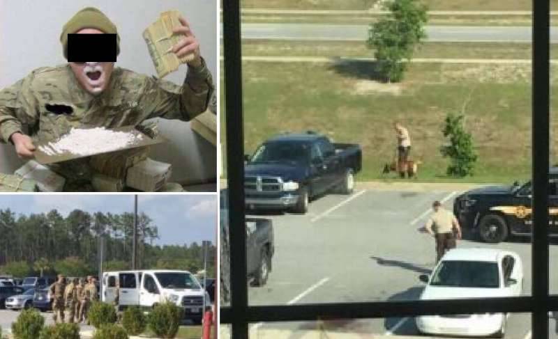 US Army base on lockdown, sixty four soldiers busted in cocaine drug ring