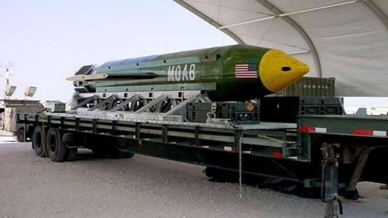 US drops largest non-nuclear bomb in Afghanistan