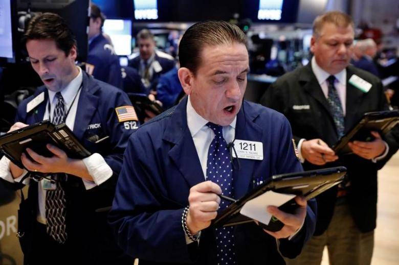 Wall Street down on weak auto sales, doubts about Trump agenda
