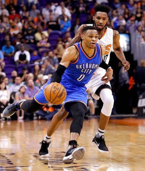 Westbrook secures triple-double average, falls short of 42nd