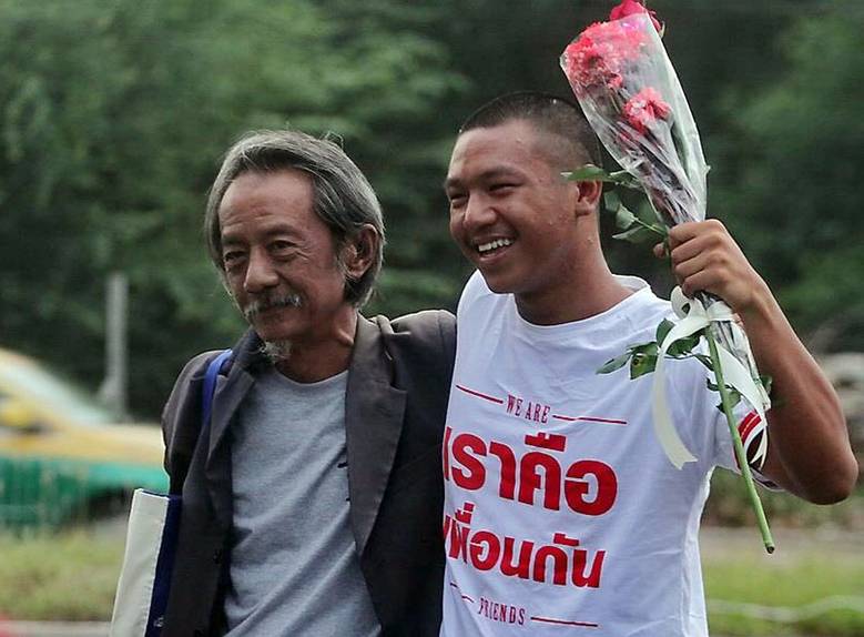 Arrested Thai activist getting S. Korean human rights award