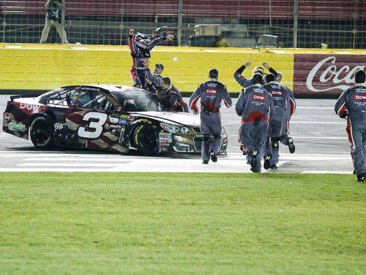 Bold move at Coca-Cola 600 gives Austin Dillon, No. 3 car win at last