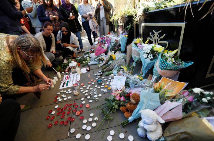 British police name suicide bomber, threat level raised to critical