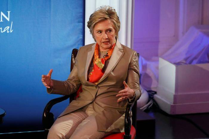 Clinton says Comey’s letter, Russian hackers cost her the election