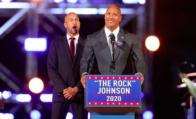 Dwayne The Rock Johnson Is Currently Leading Donald Trump In The Polls For The 2020 Election