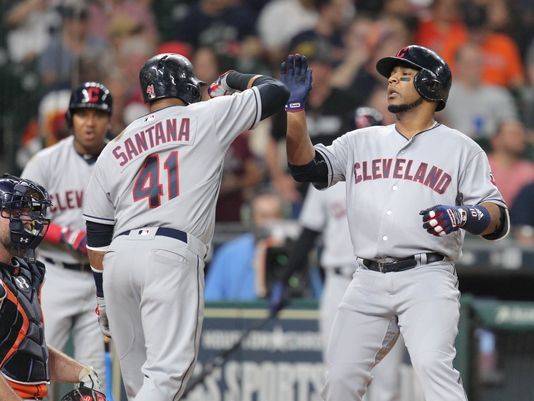 Edwin Encarnacion’s homer helps Cleveland Indians cool off Houston Astros
