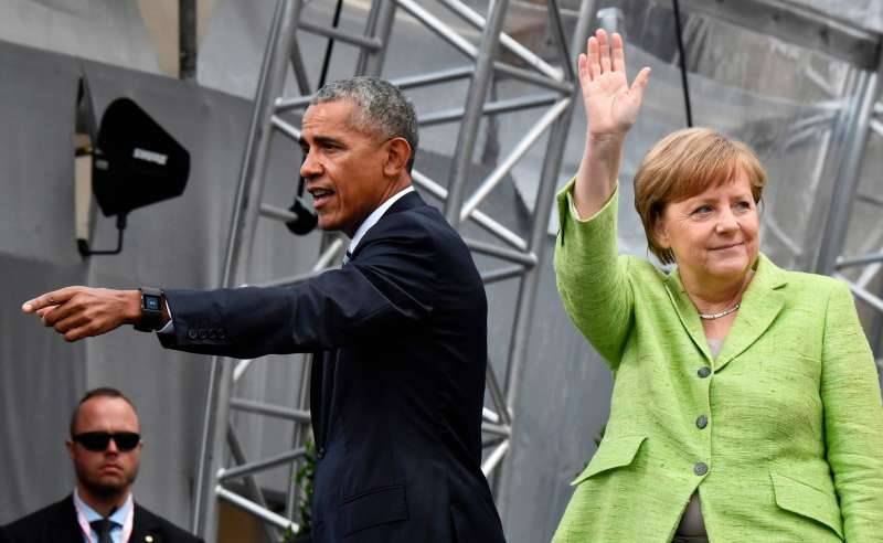 European Visits by Trump and Obama Are a Study in Contrasts