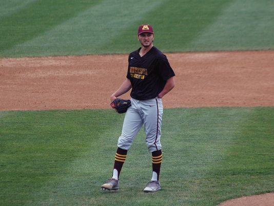 For college pitcher Parker Hanson, one hand enough to excel