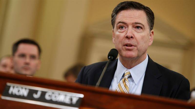 James Comey, FBI director, fired by Donald Trump